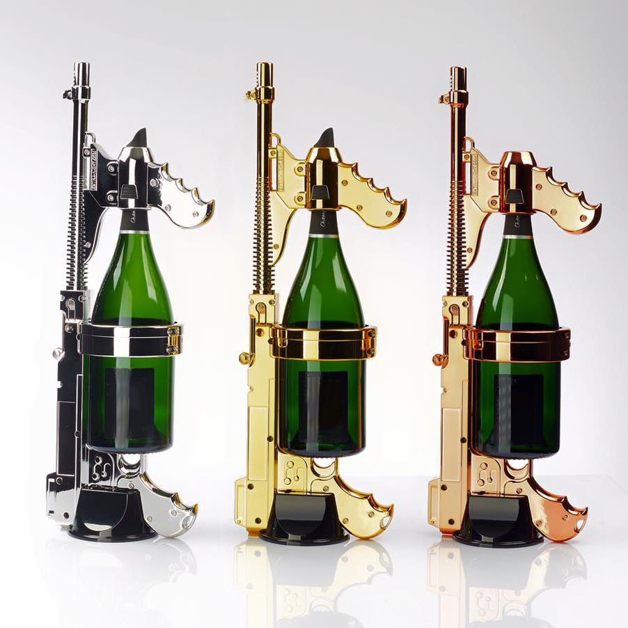 World’s First Champagne Gun