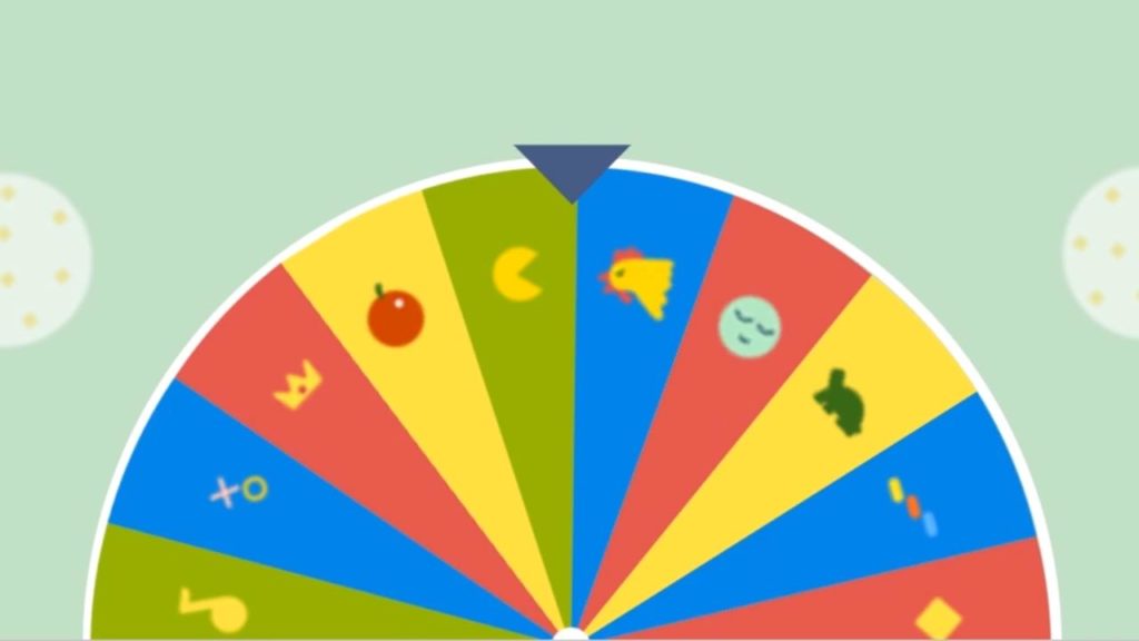 google birthday surprise spinner