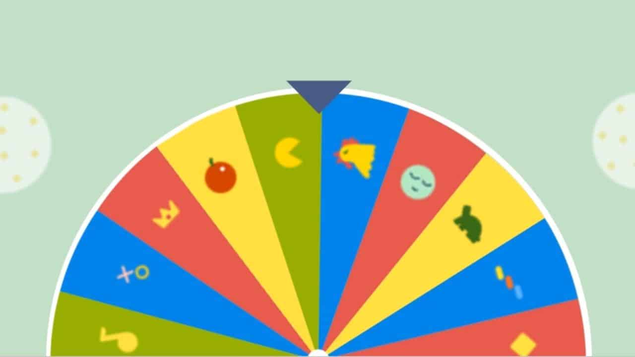 happy birthday google surprise spinner