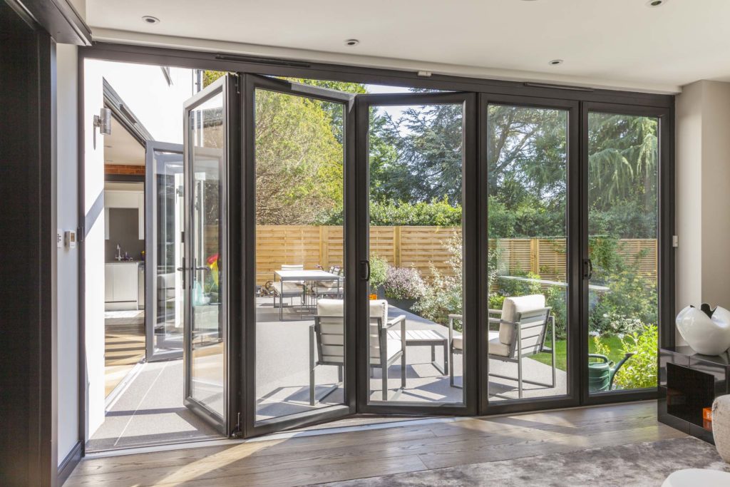 Folding Doors Installed